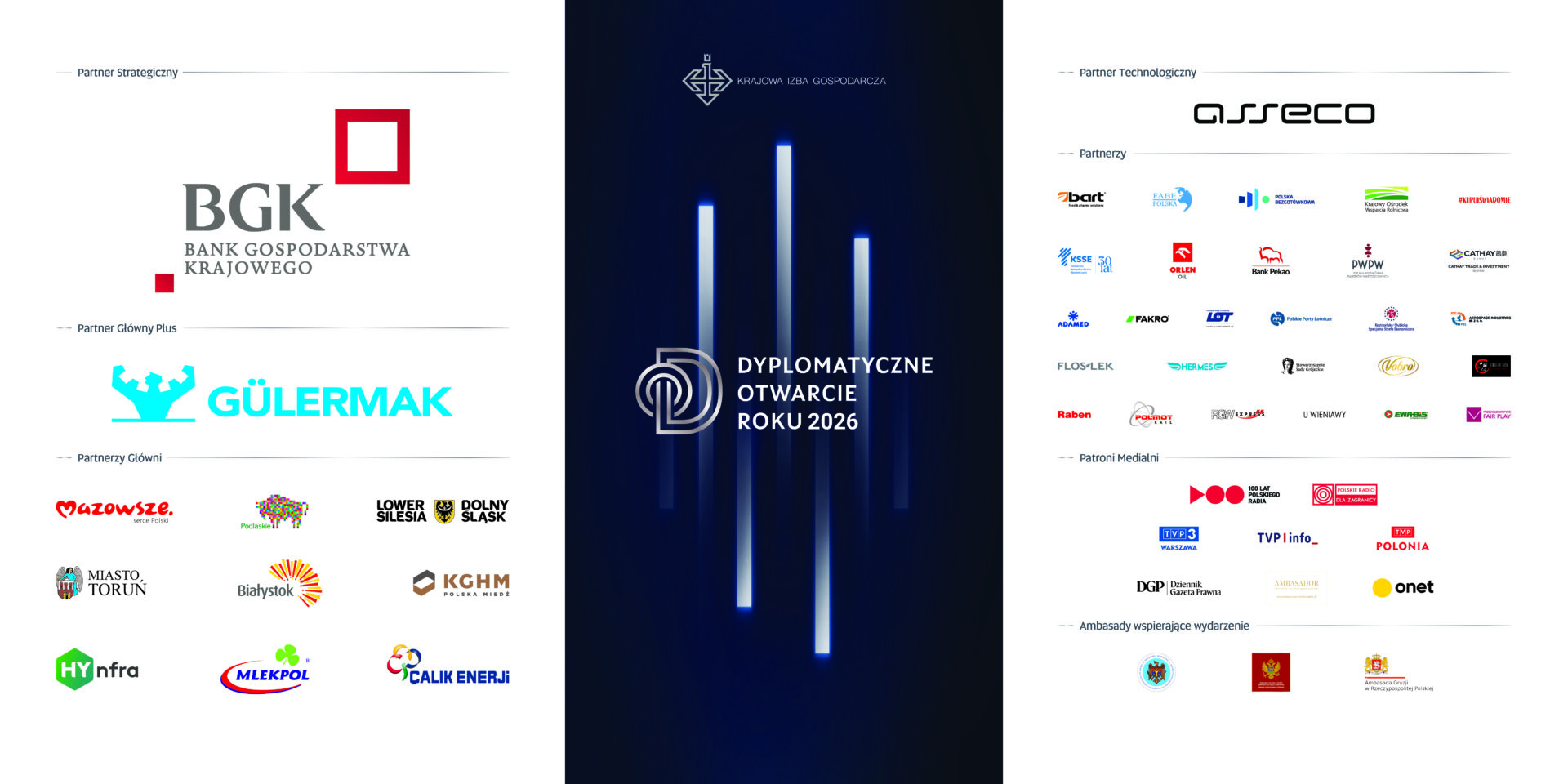 11. edycja DOR'26_Partnerzy
