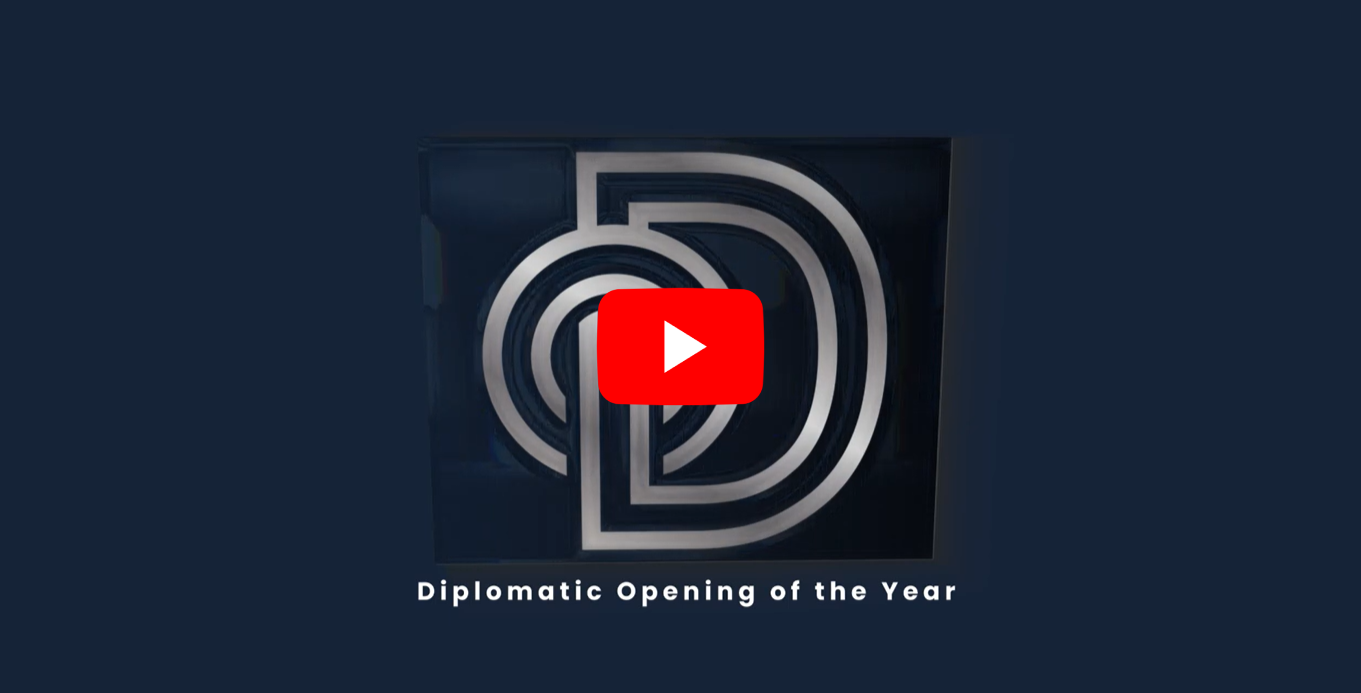 Relacja z 10. Dyplomatycznego Otwarcia Roku. Logotyp wydarzenia