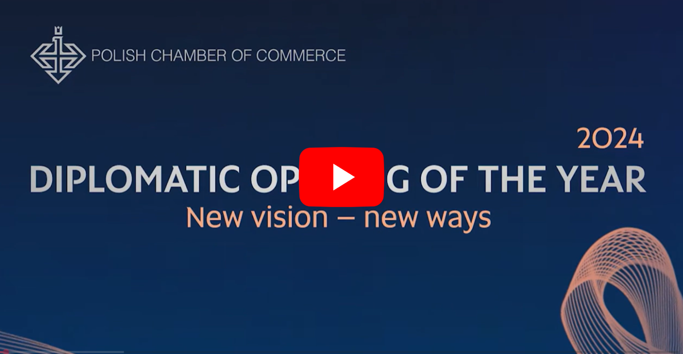 Relacja z Dyplomatycznego Otwarcia Roku 2024. Zdjęcie z motywem wizualnym wydarzenia