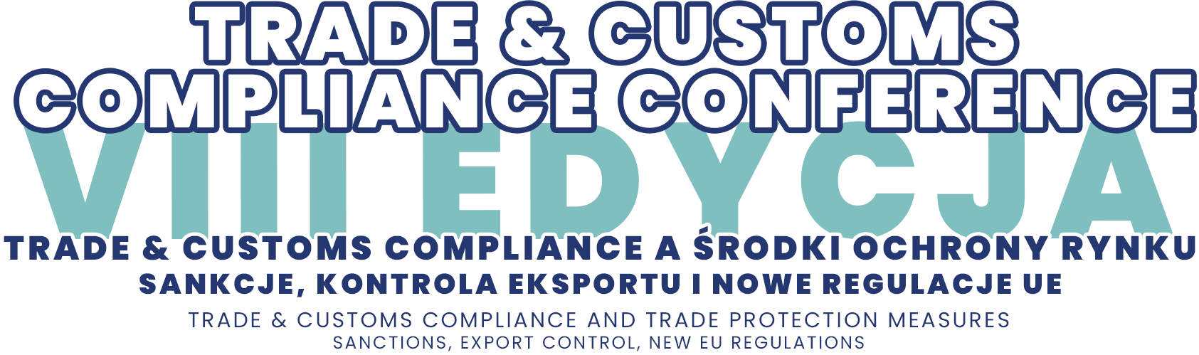 logo konferencji Trade and Customs