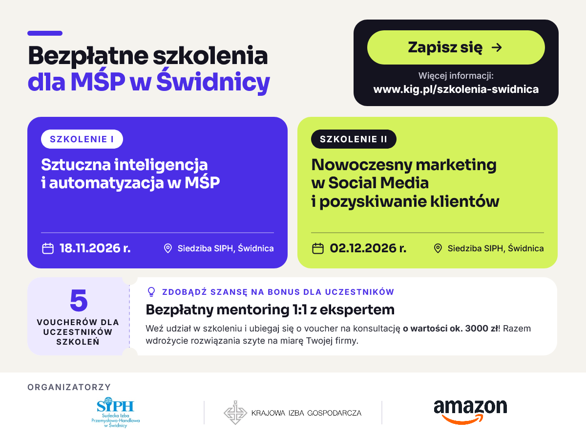warsztaty z AI oraz marketingu w Internecie dla MSP